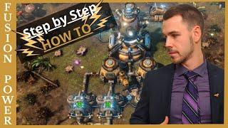 How to setup Fusion Power Energy | The Riftbreaker | Guide | tutorial | Step by Step