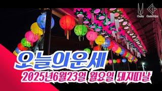 오늘의운세 2025년6월23일 월요일 돼지띠날 오늘의운세 #오늘의운세 #운세