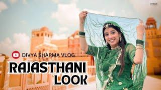 Rajasthani Look with Divya Sharma || 3 Challenge 3rd Day || Divya Sharma Vlogs