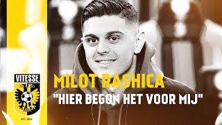 Milot Rashica op bezoek in GelreDome