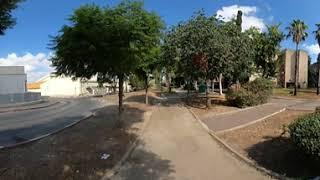 Video 360. Afula (Israel) - HaRakevet Park (part.1). Афула (Израиль) - Парк Поездов (часть 1).
