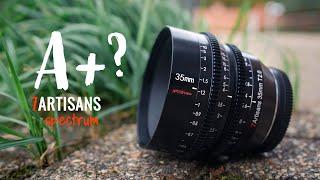 Is This ACTUAL BUDGET CINE Lens Worth it? | 7Artisans 35mm T2.0 Spectrum Cinematic Review