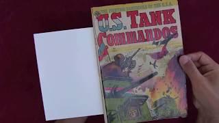 Reading Comics: U.S. Tank Commandos #1, Korean War, 1952, Avon, Kinstler, Chu F. Hing [ASMR]