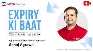 LIVE | Expiry ki Baat | Derivatives | Weekly Expiry