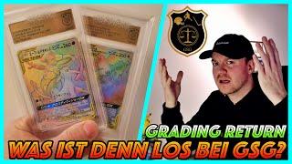 Was ist los bei GSG?Komische Bewertungen-GSG Gold Standard Grading Return - POKEMON Grading Return