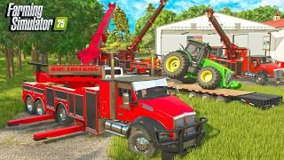 I Start A $1,000,000 Tow Truck Company? | Farming Simulator 25