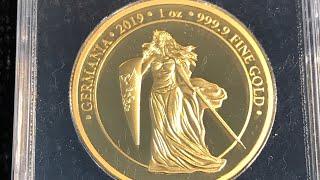 2019 Germania 1 oz Gold Proof Round