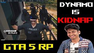 DYNAMO is Kidnapped as Police || GTA 5 RP || LT.Shiva Nayak || #gta5 #dynamo #trending