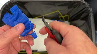Print your sphinx design and remove the supports