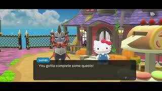 Monster Hunter Puzzles Felyne Isles Welcoming Hello Kitty