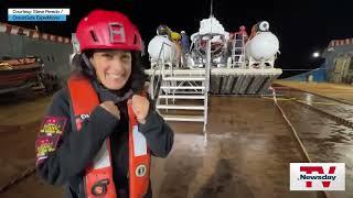 Long Island diver Renata Rojas visits the Titanic with OceanGate Expeditions