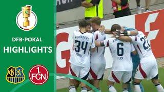 Decision from the point! | 1. FC Saarbrücken vs. 1. FC Nürnberg 3-5 | Highlights | DFB-Pokal