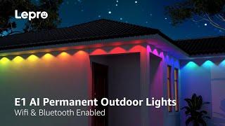 Lepro E1 AI Permanent Outdoor Light – Brighten Every Season with AI Lighting