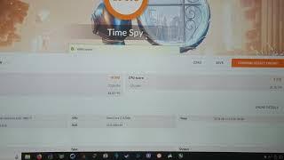 Time Spy benchmark score