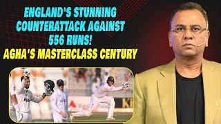 England's Stunning Counterattack Against 556 Runs! | Agha's Masterclass Century | Basit Ali