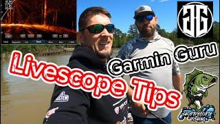 Garmin Guru Livescope Tips on the Water with ShortDeCorte Fishing