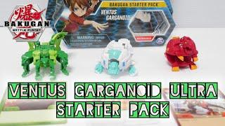 VENTUS GARGANOID ULTRA Starter Pack (Hydorous / Trox) | Battle Planet | BAKUGAN UNBOX