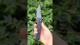 *Replica* Dao gấp Benchmade 9071BK Claymore Tanto Edge Auto Folding Knife (BK-BK)