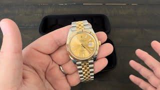 My 3 Daily Watches | Omega Speedmaster, Rolex Submariner, And Rolex Two Tone Datejust