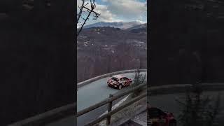 C3 Rally2 *Pop & bang* #wrc #rally #montecarlo #shorts