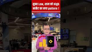 #Shorts | सुबह Low, शाम को High  मार्केट का नया pattern ! | #anujsinghal  #DonaldTrump #Iran |
