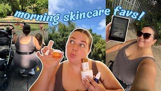 morning skincare routine + taking the kiddos to the zoo!