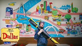 Official Exploredinary Map of Dallas for Tom Thumb Deep Ellum
