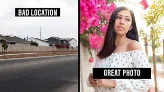 How to Get Amazing Self Portraits at a Bad Location