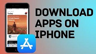 How to Download Apps on iPhone | iPhone For Seniors #4