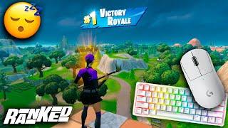  RANKED 14 Eliminations  Fortnite OG Season GameplaySatisfying Keyboard Sounds Fortnite