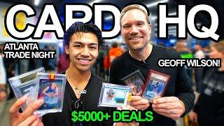 MIND BLOWING $5000 Sports Card Deals with GEOFF WILSON at CARDS HQ in ATLANTA!