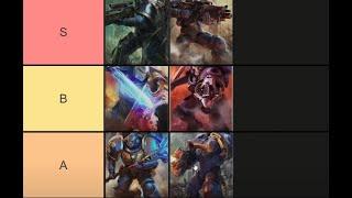 Under 5 minutes Space Marine 2 PvP Tier List