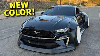 Dropping off my Widebody Mustang for WRAP!
