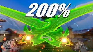 Using GENJI SKILLS on 200% efficiency (Overwatch 2)