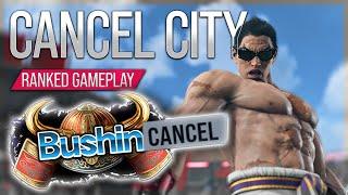 Blue Rank is CANCEL City | Tekken 8 Ranked Gameplay