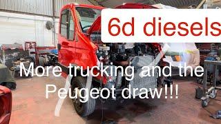 Recovery truck repairing and it’s Peugeot 309 draw day!!!