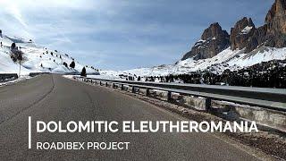 DOLOMITIC ELEUTHEROMANIA (Sellaronda in winter version) - Virtual ride for indoor cycling