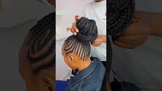 Conrows at GEE CURLY SALON #braidhairstylesforblackwomen #foryou #braidedhairstylesforblackwomen