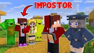 MAIZEN : JJ Has an IMPOSTOR ?? -  Minecraft Animation JJ & Mikey