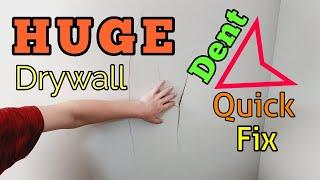 Quick Tip: Fixing a Large Drywall Dent