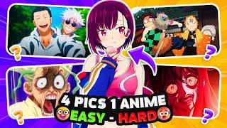 4 PICTURES 1 ANIME QUIZ  (Level: SUPER EASY  HARD)  PART 1