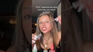 No wrinkles for this girl #pov #middleschool #sephora #sephorakids #grwm #skincare #grwmmakeup