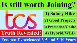 Is it still worth joining TCS in 2024? Salary, Projects, Onsite, WFH, Security? #tcs #infosys #wipro