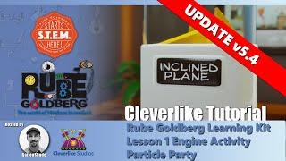 Rube Goldberg Learning Kit Lesson 1 Engine Activity Particle Party - UPDATE for UE v5.4