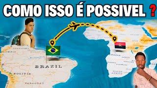 Porque todos BRASILEIROS estão IMIGRANDO para ANGOLA ? Esse Brasileiro falou porque veio aqui.