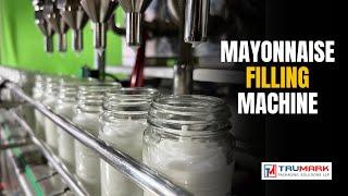 Automatic Mayonnaise, Sauces Filling Machine