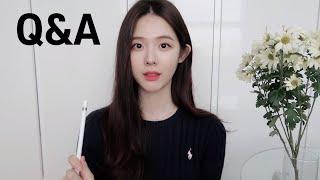 [Q&A] 개은 큐엔에이...! | 연예계 제의| 경희대, 서울대 전공| 대학원에 진학한 이유|키, 몸무게|