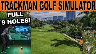 Trackman Golf Simulator: Playing 9 Holes in Hong Kong with Trackman iO!