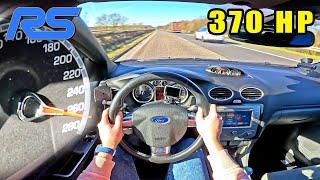 FORD FOCUS RS MK2 does 270KM/H on UNLIMITED AUTOBAHN!