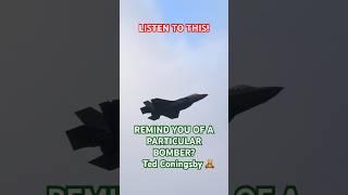 THAT HOWL! REMIND YOU OF A PARTICULAR BRITISH BOMBER? F-35A LIGHTNING CREATING WOLFIE #f35 #vulcan